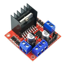 L298N Module Dual H-Bridge Stepper Motor Driver Board Module 2A/25W, Suitable for Robots and Cars