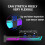 Power Train ARGB  Card GPU Holder Adjustable Height Horizontal GPU Bracket AURA GPU Video Card Holder 5