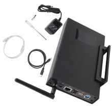 Blueendless BS-U35WF 300Mbps USB 3.0 Wi-Fi Streaming Server 3.5" External Hard Drive HDD Enclosure &File Server &AP & USB WiFi Storage RJ45 with 2dbi