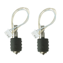2Pcs for Kobra 3 Max Ceramic Hotend Integrated Hardened Steel Nozzle Thermistor Heating Component K3M Hotend C
