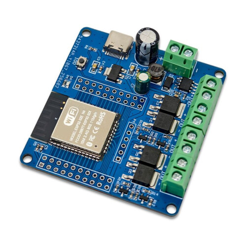 ESP32 4-Channel MOS  Module DC5-60V -Board ESP32-32E WiFi and BLE Module  Powered