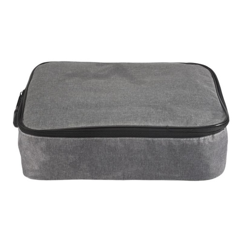 Important File Pocket Holder,Document Organizer Box,Oxford Waterproof Document Storage Bag with Safe Code Lock (Gray)