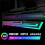 Power Train ARGB  Card GPU Holder Adjustable Height Horizontal GPU Bracket AURA GPU Video Card Holder 2