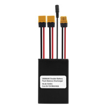 Electric Bike Double Battery Discharge Converter 20V‑72V 40A E-Bike Motor Dual Battery Parallel Module Adapter