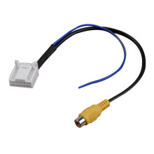 16 Pin Car Reverse Rearview Parking Backup Camera Video Extension Navigation DVD Adapter Cable Plug for  Camry 7Th