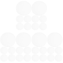 30Pièces Support Exposition Dessert Transparent Polyvalent