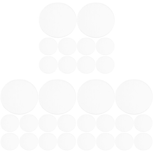 30Pièces Support Exposition Dessert Transparent Polyvalent
