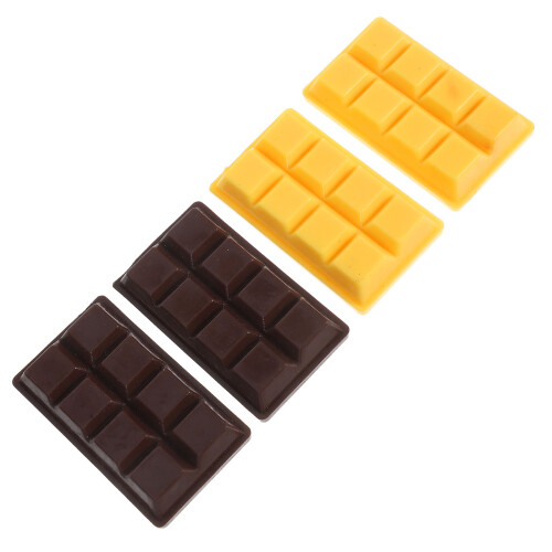 16Pièces Chocolats Faux Résine Coloré Décor Multi-Usage