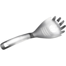 1Pochettedeustainless Acier À Pâtes Résistante Chaleur Argent
