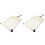 2Pièces Support Papier Suspendu Pratique 1