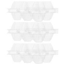 40Pièces Boîtes De Rangement Œufs Résistantes En Plastique Transparent