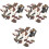 600Pièces Boutons En Bois 2 Trous Assortis Pour 1