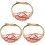 3Pièces Plats En Bambou Multi Usage Pour Service Décoration 1