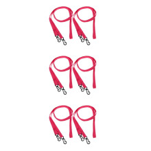 6Pièces Clips Mitaines Enfant Rose Nylon Maintien Confortable