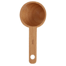 3Pièces Cuillères Bois Simples Solides Pour Café Poudre Sucre Usage