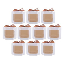 30Pièces Boîtes Cadeaux Avec Nœud Pour Déco Cadeaux