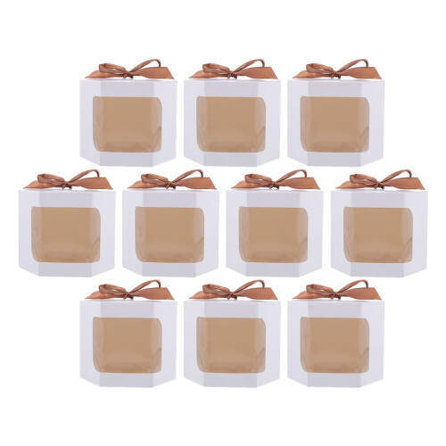 30Pièces Boîtes Cadeaux Avec Nœud Pour Déco Cadeaux