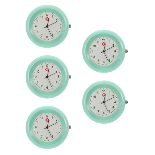 5Pièces Suspendues Métal Vert Pour Infirmiers