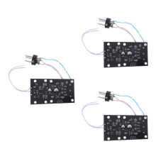 3Pièces Kit Circuit Micro Condensateur Plastique Métal Compatible Pro