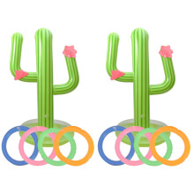 2Pièces Gonflables En PVC Vert Cactus Décor