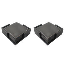 2Pièces Ensembles Ronds PU Pour Table Design Simple