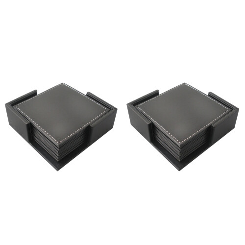 2Pièces Ensembles Ronds PU Pour Table Design Simple