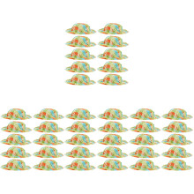 40Pièces Mini Chapeaux Décoratifs Tissés Pour De