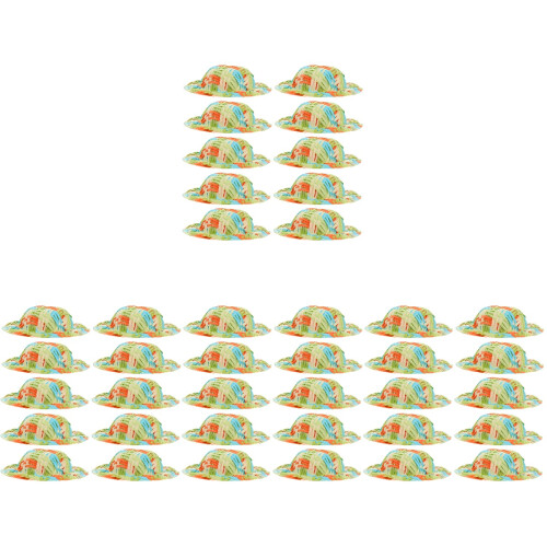 40Pièces Mini Chapeaux Décoratifs Tissés Pour De