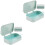 2Pièces Porte- Ciel Bleu Drainant Pour Douche Cuisine 1