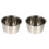 2Pièces Bol Chauffe Cire Longue Argent 1