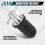 Marine Boat Drain Plug T-Handle Screw Adjustable Rubber Deck Drain Plug,Silver 19MM 2