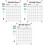 3Ensembles Panneaux De Message Effaçables En Suspendus 1