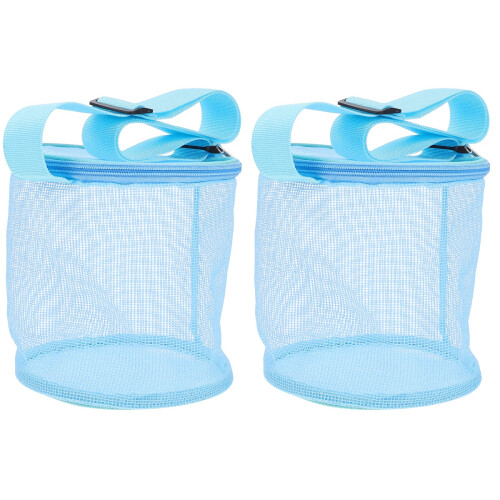 2Pièces Bleu De En De Voyage Rangement