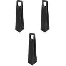 3Pièces Cadeau Vin Noir En Cuir Pour Stockage Transport Élégant