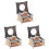 3Pièces Boîte À Design Durable 1