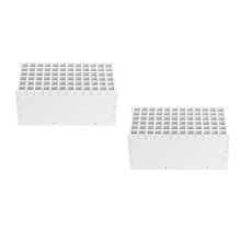 2Pièces Porte-Stylos 72 Grilles Bois-Plastique