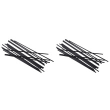 100Pièces Tiges Diffuseur D'arôme Fiber Noir Ambiance