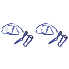 2Pièces Laisse Confortable Avec Cloche Boucle
