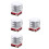 4Pièces Mini Vitrine Plastique Blanche Pour Boutique Miniature 1