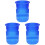 3Pièces Noyau Anti-Refoulement Silicone Bleu Pour Évacuation Eau 1