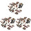 600Pièces Boutons En Bois 2 Trous Assortis Pour 2