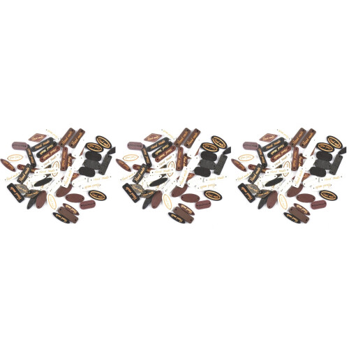 600Pièces Boutons En Bois 2 Trous Assortis Pour 2