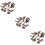 600Pièces Boutons En Bois 2 Trous Assortis Pour 8