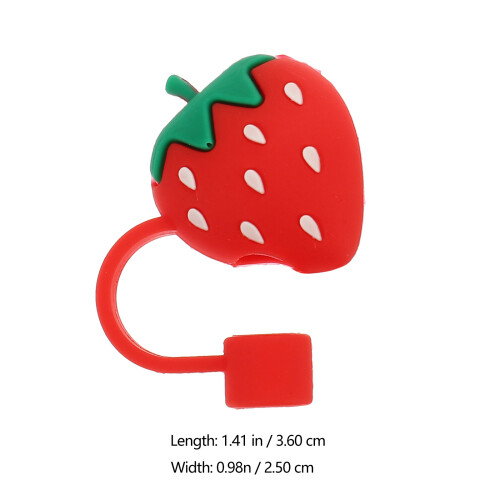 2Pièces Protège- Silicone Rouge Antipoussière Étanche 1