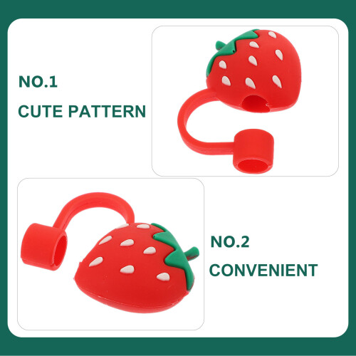 2Pièces Protège- Silicone Rouge Antipoussière Étanche 2