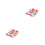 2Paires Chaussures De Danse Rose Strap PU Semelle Protège Pied 6