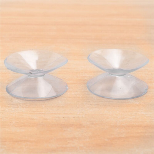10 Pcs Double Sided Suction Cup - Sucker Pads for Glass, Plastic - 30Mm Width 1
