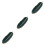 3Pièces Assiettes Céramiques Vert Olive Usage Résistantes 4