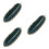 3Pièces Assiettes Céramiques Vert Olive Usage Résistantes 6