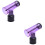 2Pièces Sèche- Violet Ajustables Pour Frisés 5